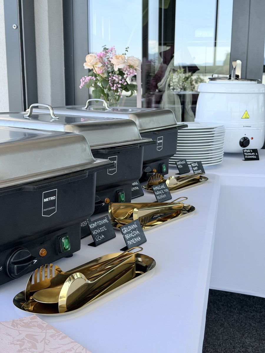 Svadobný catering Na Streche s výhľadom